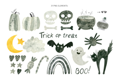 Halloween Clipart, Rainbows &amp; Patterns Product Image 2