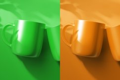 Branded Ceramic Cups Mockup Product Image 2
