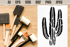 Stencil Desert Cactus Product Image 2