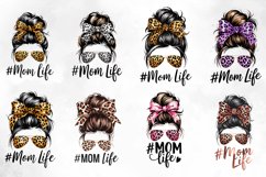 Messy Bun MomLife Sublimation Product Image 4