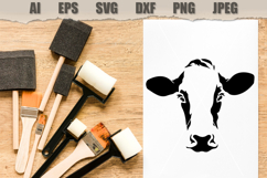 Stencil Cow Face Product Image 2