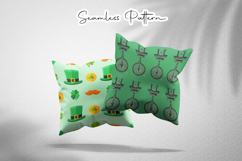 St. Patrick's Day Seamless Patterns - Leprechaun &amp; Clovers Product Image 3