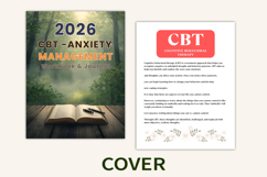2026 CBT Anxiety Management Workbook Product Image 2