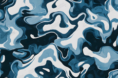 Blue Marble Fluid Abstract Background Digital Paper Product Image 1