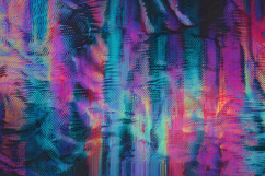 Neon Glitch Holographic Abstract Digital Paper Texture Product Image 1