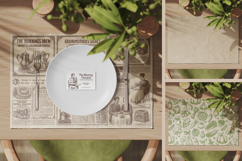 Kraft Paper Placemat Mockup Product Image 2