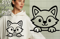 4x Cow Fox Pig Frog Peek SVG Cut Files Shirt Design Product Image 3