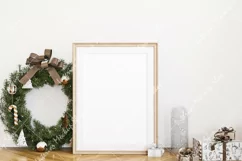 Christmas Frame Mockup PSD JPG PNG Product Image 2
