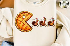 Turkey Pie Chase PNG T-shirt Design Product Image 1