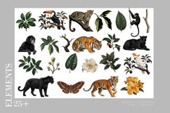 Vintage Tropical Jungle Pattern Product Image 2