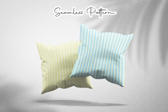 Vintage Pastel Stripe Seamless Art Product Image 3