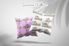 Cute Easter Egg Bunny Seamless Pattern Product Image 3