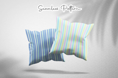 Pastel Seamless Stripes Pattern Bundle Product Image 3