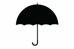 Umbrella svg, umbrella dxf, umbrella png, Cricut, Silhouette Product Image 2