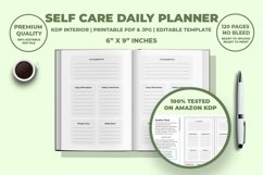 Self Care Daily Planner KDP Interior Product Image 2