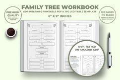 Family Tree Workbook KDP Interior Product Image 2