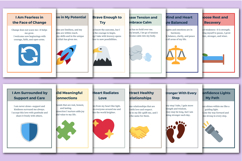 50 Mental Resilience Affirmation Card Product Image 2