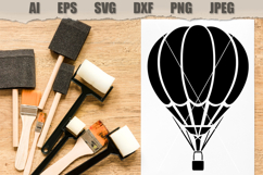 Stencil Hot Air Balloon Product Image 2