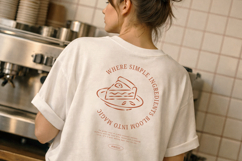 Cake T-Shirt Design, Editable Canva &amp; Illustrator Template Product Image 2