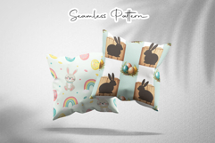 Easter Bunny Tulip Seamless Pattern Product Image 3