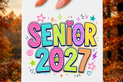 Halloween &amp; Senior 2027 PNG Thanksgiving PNG Product Image 3