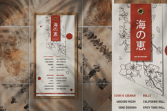 Tag-Style Menu with Eyelet Mockup Product Image 2