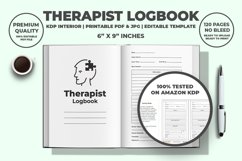 Therapist Logbook KDP Interior Product Image 2