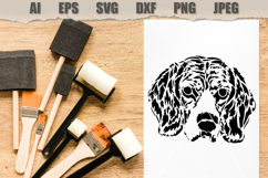 Stencil Dog Portrait Product Image 2