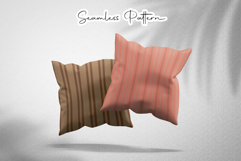 Vintage Warm Stripe Seamless Digital Paper Pack Product Image 2