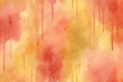 Warm Autumn Drip Watercolor Abstract Digital Paper Product Image 1