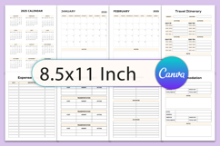 Editable 2025 Travel planner Product Image 2