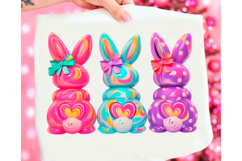 Bunny Coquette Bow PNG, Easter Bunny PNG Product Image 1