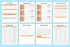 2025 Budget Planner Bundle Canva Product Image 2