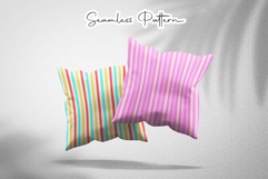 Pastel Seamless Striped Pattern Pack Product Image 3