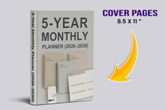 5-Year Monthly Planner 2026-2030 Product Image 2