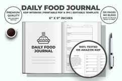 Daily Food Journal KDP Interior Product Image 2