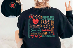 Mental Health Positivity, Quotes PNG,SVG Product Image 3