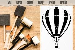 Stencil Hot Air Balloon Product Image 2