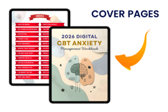 2026 Digital CBT Anxiety Management Workbook Product Image 2