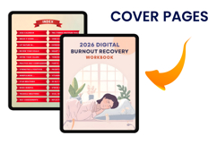 2026 Digital Burnout Recovery Workbook Product Image 8