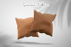 Earthy Retro Stripe Seamless Pattern Product Image 3