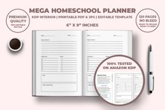 Mega Homeschool Planner KDP Interior Product Image 2