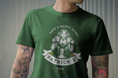 St. Patrick's Day Pinup Girl SVG Product Image 2