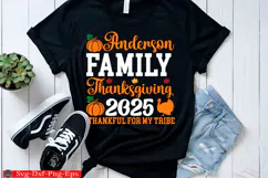 Thanksgiving 2025 PNG Funny Matching Crew Shirts,Family Product Image 3