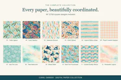 Coral Reef Digital Papers Product Image 3