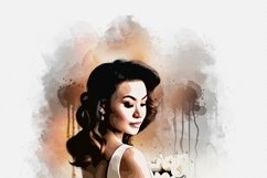 Portrait Watercolor Dropping Effect Product Image 12