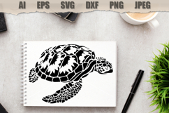 Stencil Sea Turtle Product Image 2