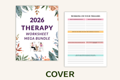 2026 Therapy Worksheet Mega Bundle Product Image 2