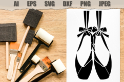 Stencil Ballet Pointe Shoes Product Image 2