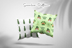 Lucky Pup St Patrick Seamless Set - Leprechaun &amp; Clovers Product Image 3